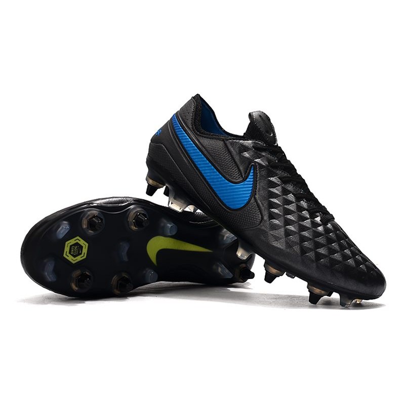 Nike Tiempo Legend VIII Elite SG PRO AC Černá Modrý